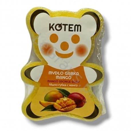 Mydło w gąbce Mango
