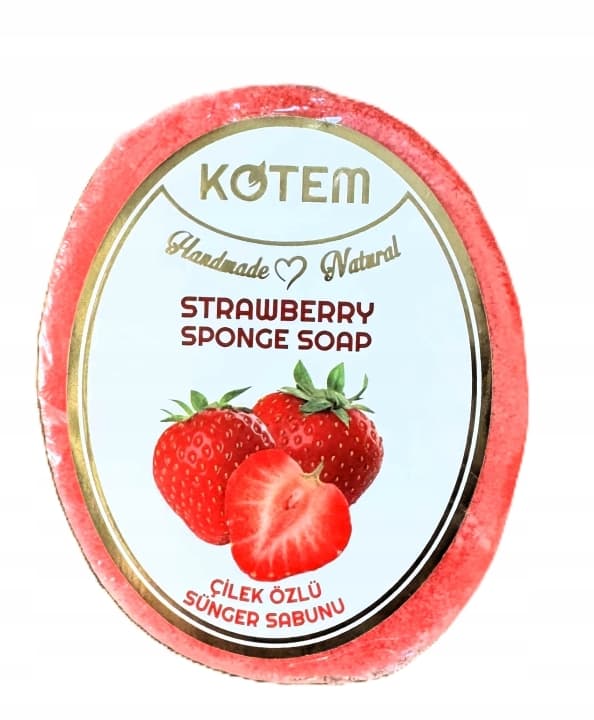 Strawberry Mydło w gąbce