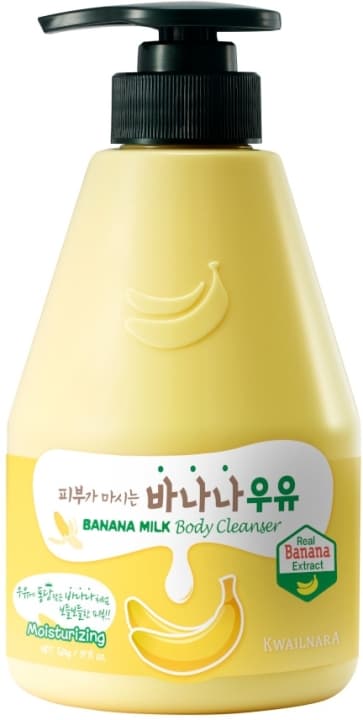 Banana Milk Body Cleanser Nawilżający żel pod prysznic z ekstraktem z banana