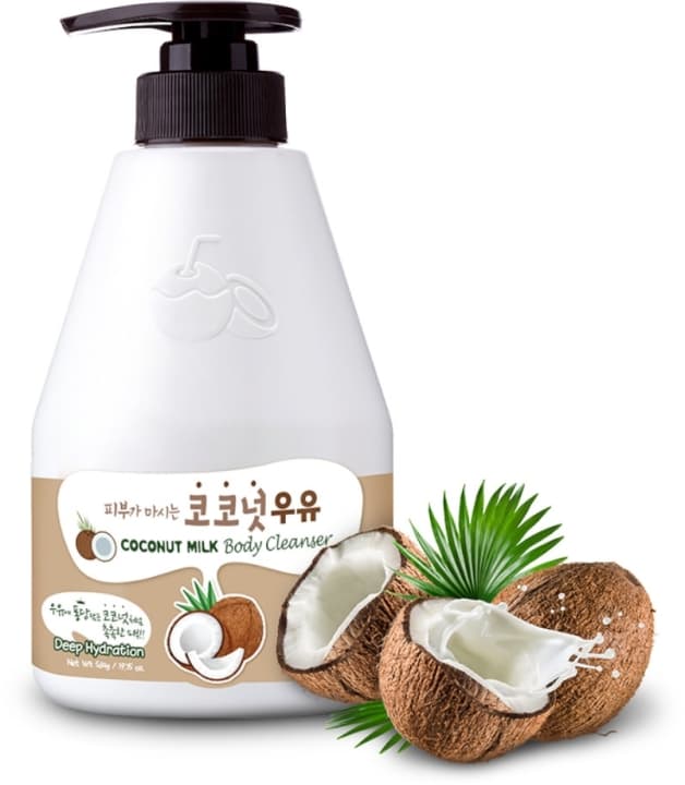 Coconut Milk Body Cleanser Intensywnie nawilżający żel pod prysznic z olejem kokosowym
