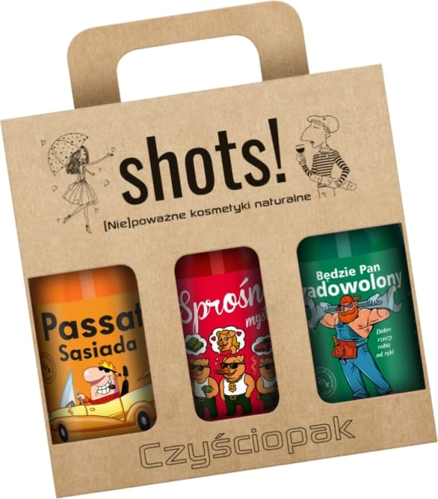 Shots! Czyściopak MĘSKI nr 3: Passat Sąsiada, Sprośne Myśli, Będzie Pan Zadowolony