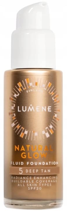 Lumene Podkład rozświetlający NATURAL GLOW 5 Deep Tan SPF 20