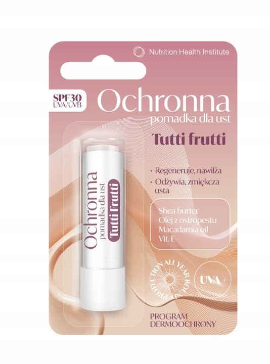 Health Institute Pomadka Ochronna Tutti Frutti SPF 30