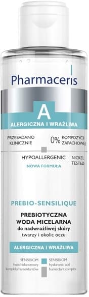 A PREBIO-SENSILIQUE Prebiotyczna woda micelarna do nadwrażliwej skóry twarzy i okolic oczu