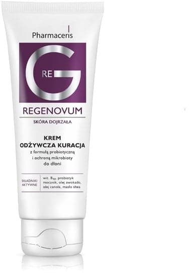 REGENOVUM KREM ODŻYWCZA KURACJA do dłoni z formułą probiotyczną i ochroną mikrobioty