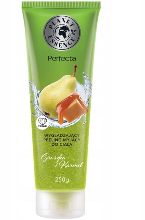 Planet Essence peeling myjący gruszka i karmel