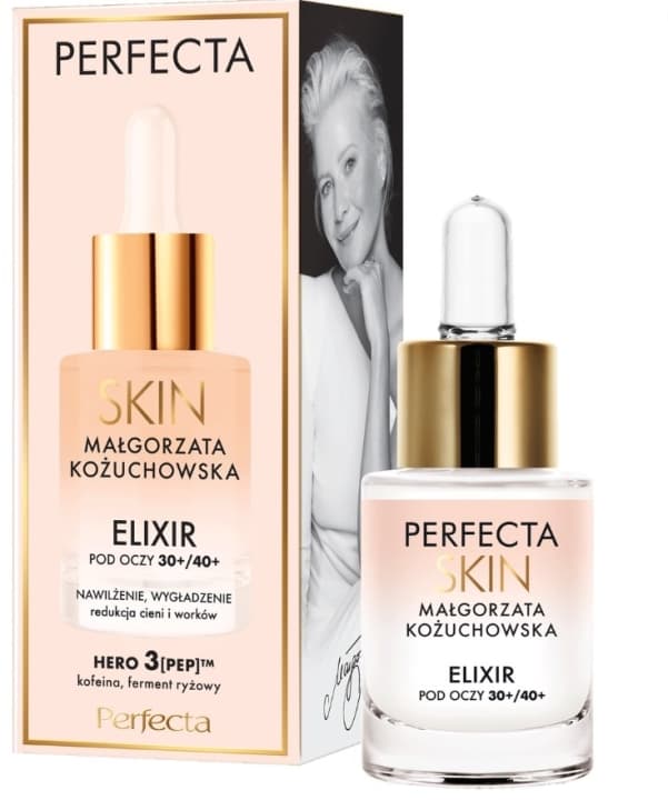 Skin Małgorzata Kożuchowska Elixir nawilżająco-wygładzający pod oczy i na powieki 30+/40+