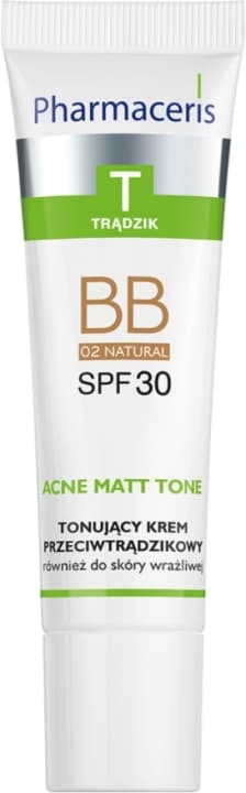 T Acne Matt Tone BB Krem tonujący przeciwtrądzikowy natural 02 SPF 30