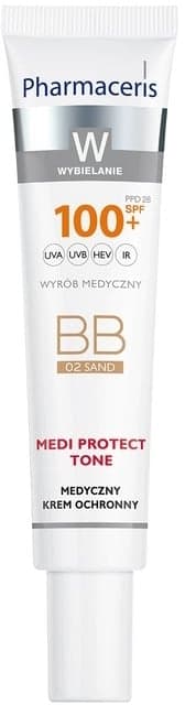 W Medi Protect Tone BB Krem medyczny ochronny 02 sand SPF 100+