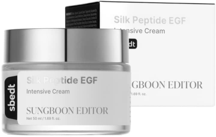 Silk Peptide EGF Intensive Cream Koreański luksusowy krem z jedwabiem i EGF