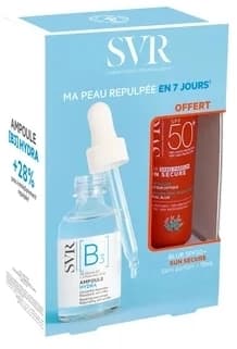 Zestaw Ampoule B3 Serum + SUN SECURE BLUR Bezzapachowy mini +