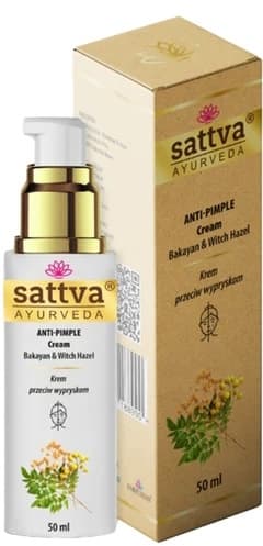 Sattva Anti Acne & Pimple Cream Krem do twarzy przeciw wypryskom