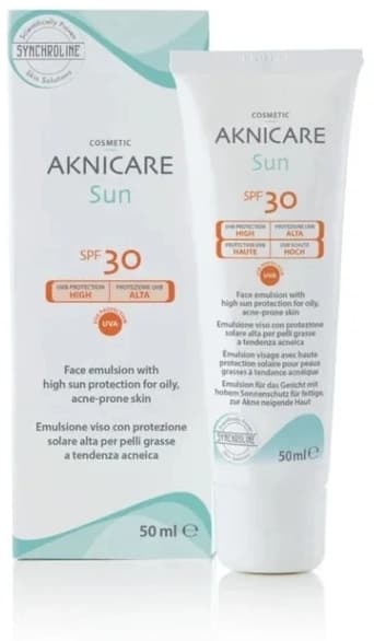 Synchroline Aknicare SUN SPF 30 Krem do twarzy