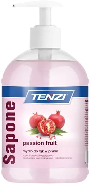SAPONE PASSION FRUIT (różowe) - Mydło w płynie o zapachu owocowym -