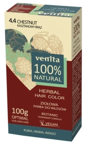 Herbal Hair Color ziołowa farba 4.4 Kasztanowy Brąz