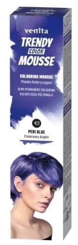 TRENDY COLOR Pianka 43 Fioletowy błękit