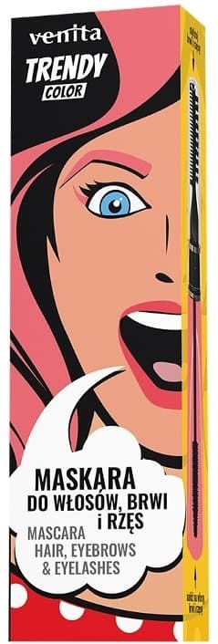 Trendy Color Maskara 3w1 30 Słodki Róż