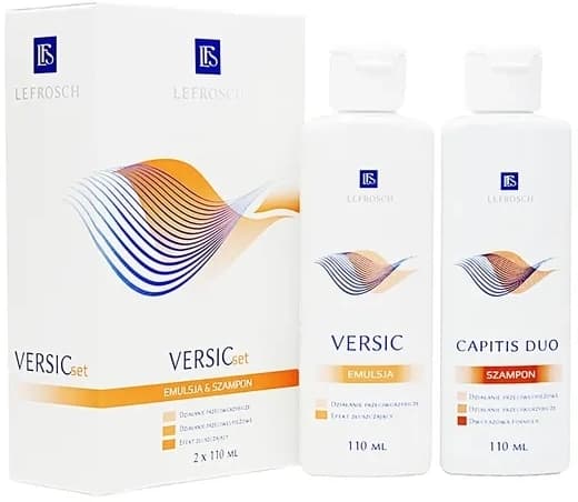 Set Capitis szampon + Versic emulsja
