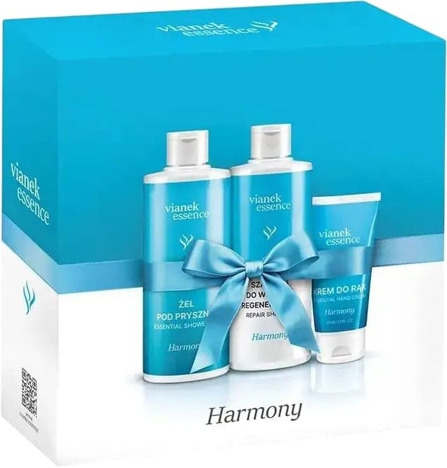 Essence Harmony Zestaw do ciała i włosów Żel pod prysznic + Szampon do włosów + krem do rąk + +