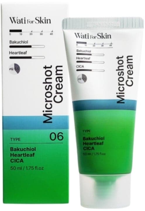 FOR SKIN Bakuchiol Heartleaf CICA Microshot Cream