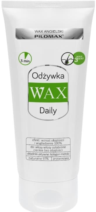 Odżywka nawilżająca do włosów cienkich niefarbowanych Wax