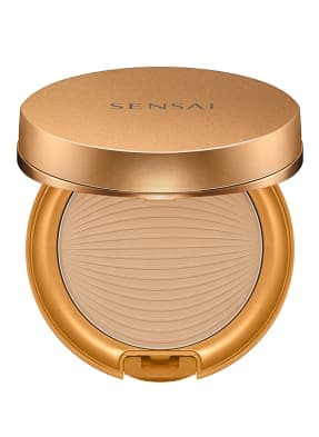 Silky Bronze Natural Veil Compact kompaktowy podkład pudrowy dla efektu rozjaśnienia i wygładzenia skóry odcień SC01 Light