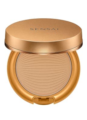 Silky Bronze Natural Veil Compact kompaktowy podkład pudrowy dla efektu rozjaśnienia i wygładzenia skóry odcień SC02 Natural