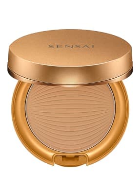 Silky Bronze Natural Veil Compact kompaktowy podkład pudrowy dla efektu rozjaśnienia i wygładzenia skóry odcień SC03