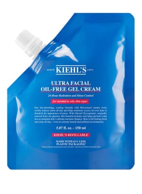 Ultra Facial Oil-Free Gel Cream kuracja nawilżająca dla skóry normalnej i tłustej refill
