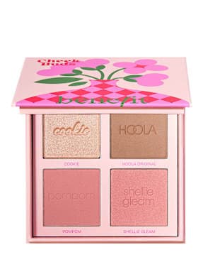 Cheek Buds - Paletka Z Różem, Bronzerem I Rozświetlaczem - Cheek Buds Palette - Dla Kobiet