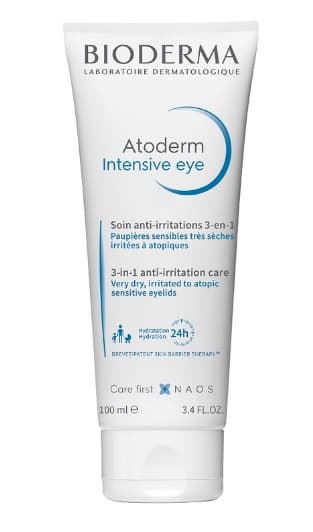 Atoderm Intensive Eye pielęgnacja łagodząca na podrażnione powieki
