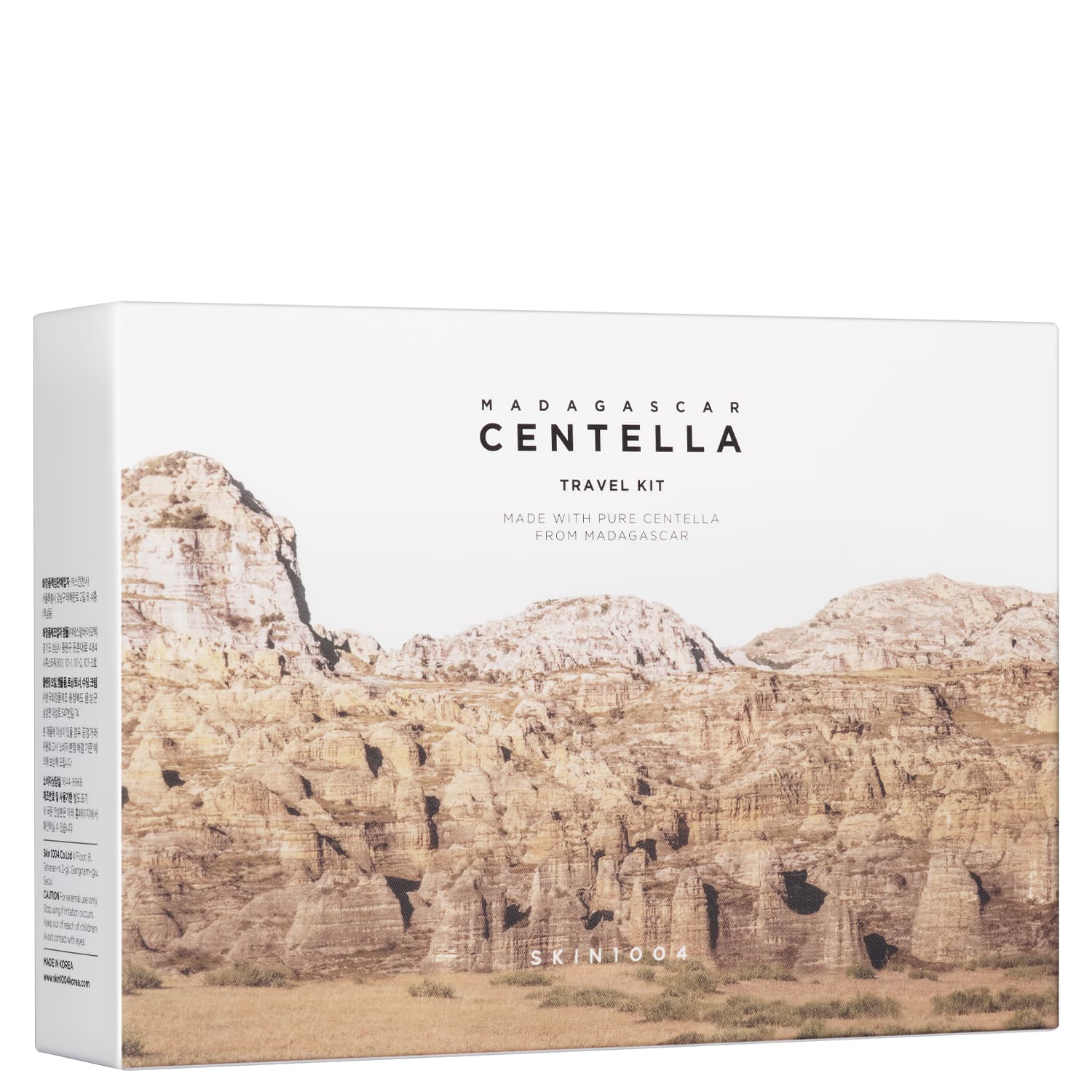 Madagascar Centella Travel Kit Zestaw Podróżny Kosmetyków z Wąkrotą Azjatycką