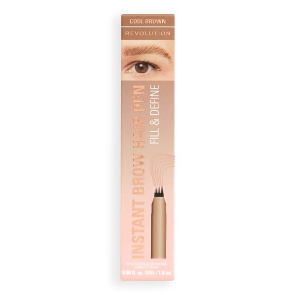 Makeup Revolution Instant Brow Hair Pen Pisak do Brwi Cool Brown