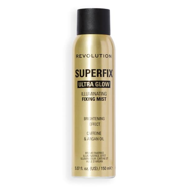 Makeup Revolution Superfix Ultra Glow Spray do Utrwalania Makijażu