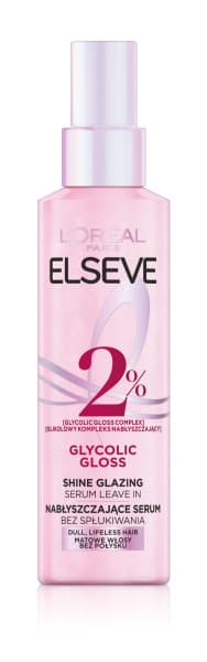 Paris Elseve Glycolic Gloss serum nabłyszczające bez spłukiwania do włosów matowych
