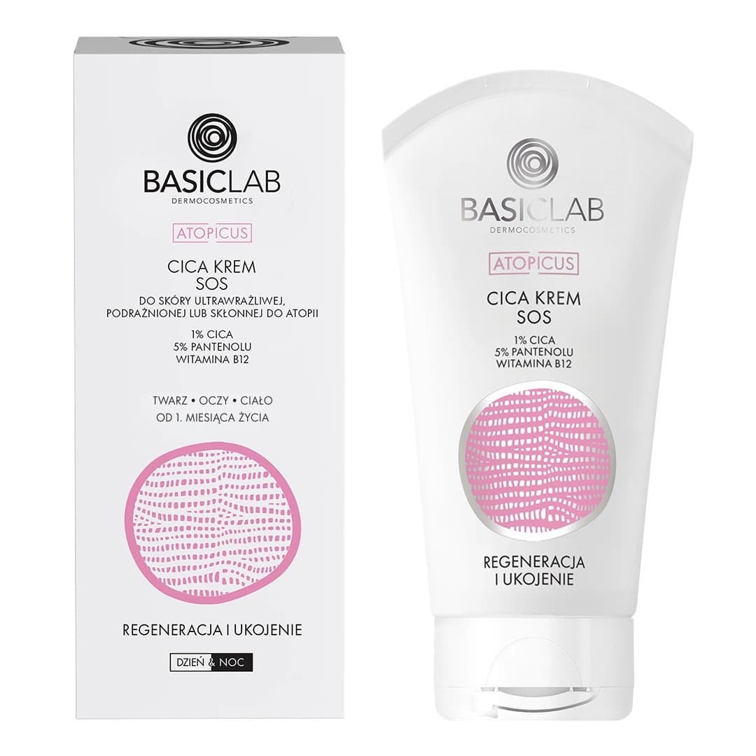 Dermocosmetics Atopicus CICA krem SOS do skóry ultrawrażliwej, podrażnionej lub skłonnej do atopii