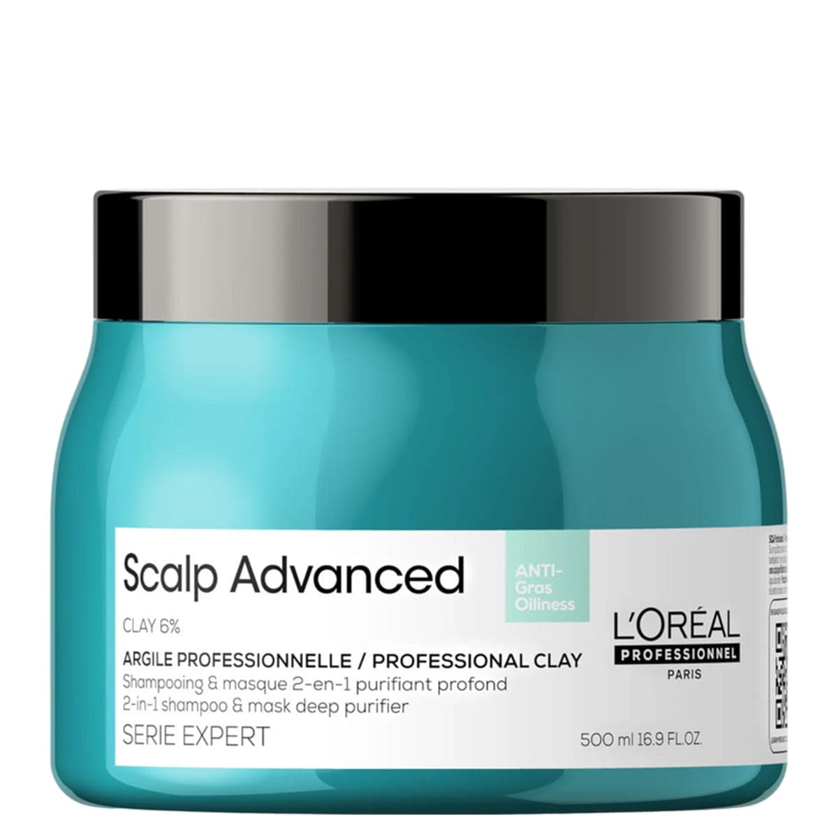Professionnel Serie Expert Scalp Advanced 2-in-1 Deep Purifier Clay maska oczyszczająca z glinką 2w1