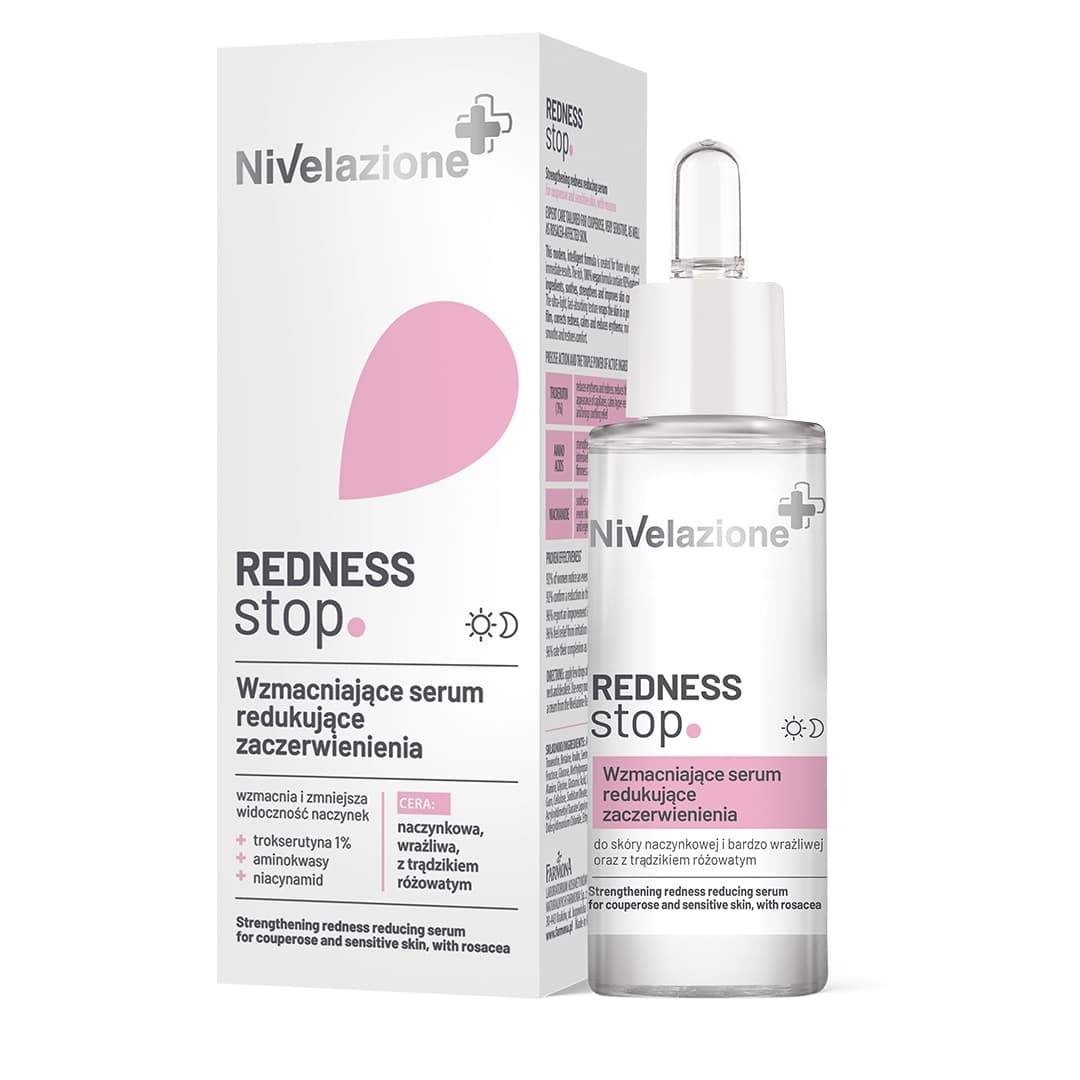 Nivelazione Redness Stop kojące serum przeciw zaczerwienieniom skóry