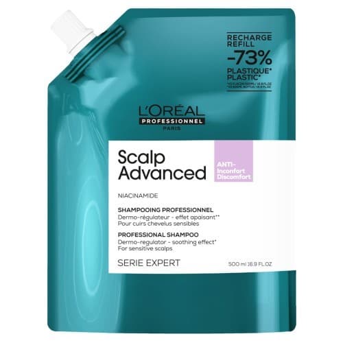 Loreal Professionnel Scalp Advanced Kojący Szampon do Wrażliwej Skóry Głowy Refill