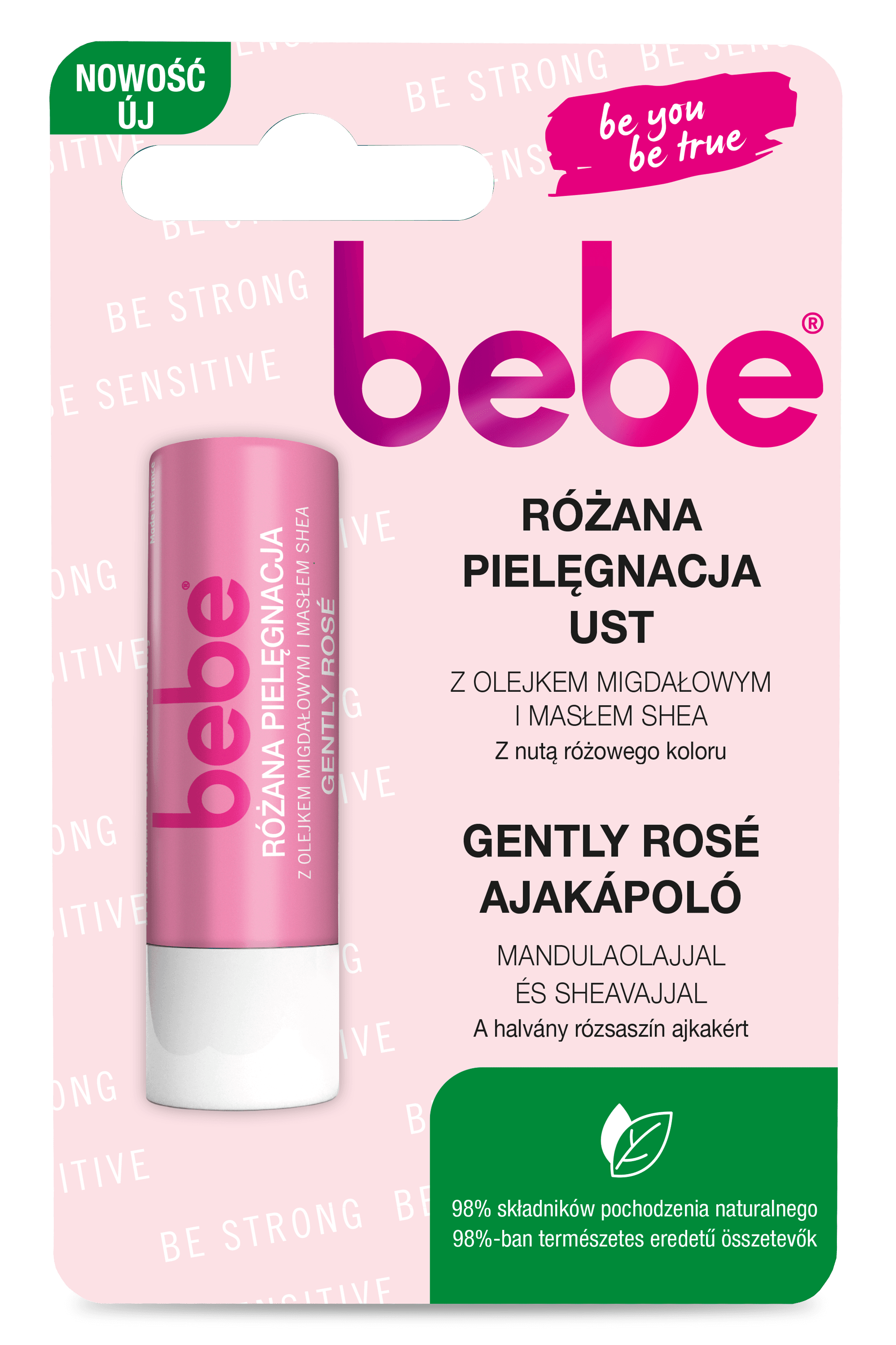 Young Care pielęgnacyjna szminka do ust Różana