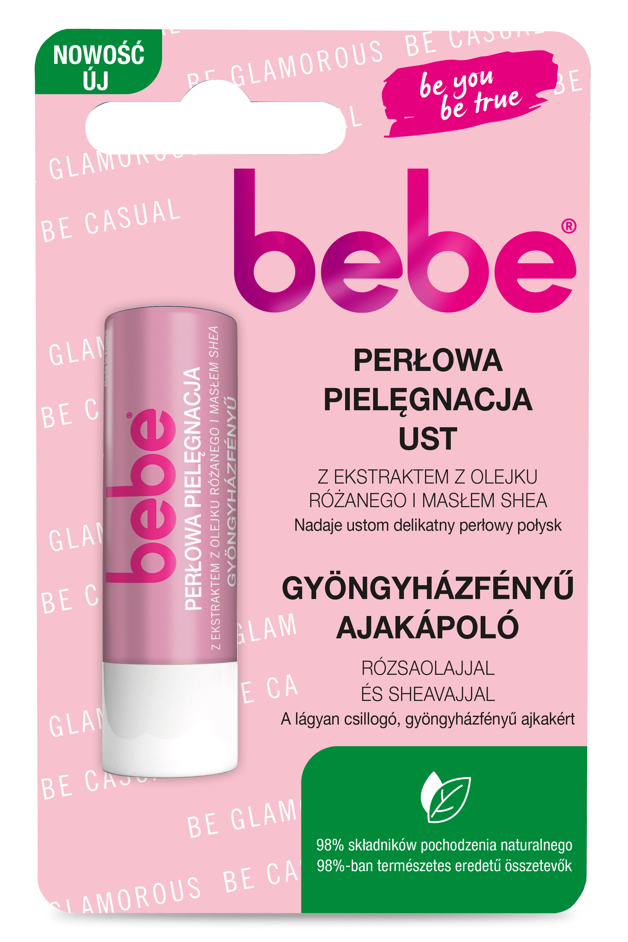 Young Care pielęgnacyjna szminka do ust Perłowa