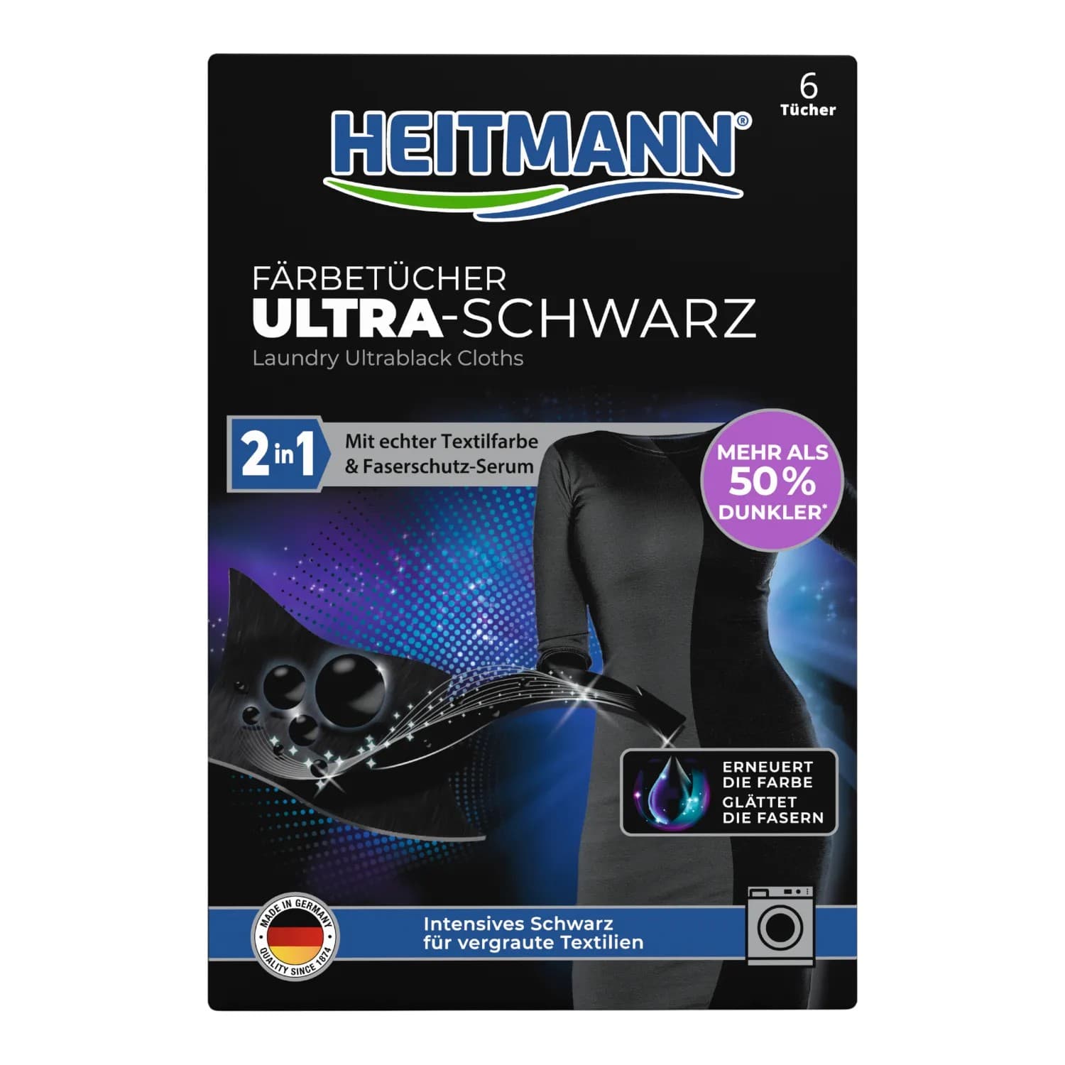 Chusteczki Przywracające Czerń Ultra