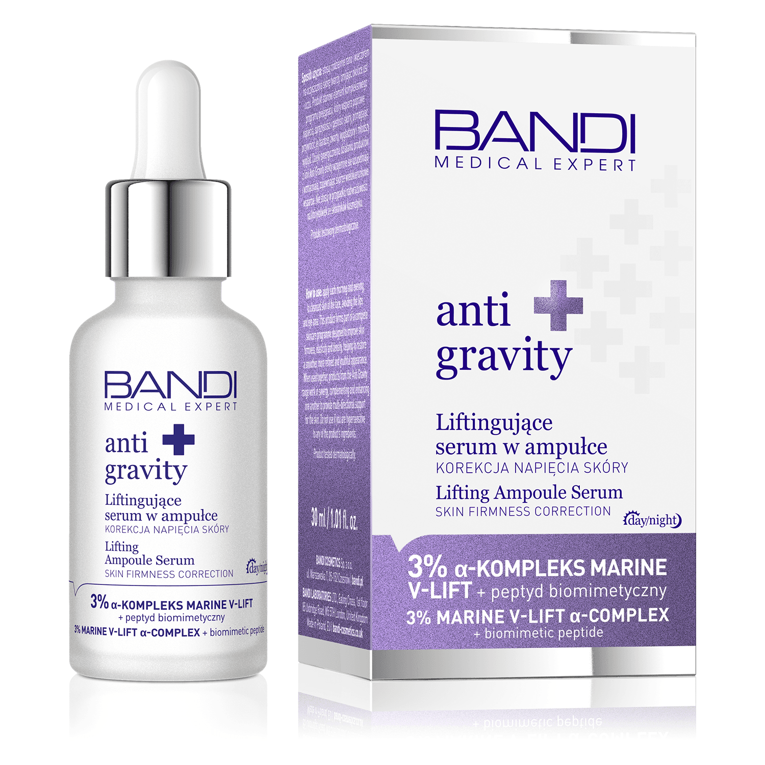 Medical Expert Anti Gravity Liftingujące Serum w Ampułce Korekcja Napięcia Skóry