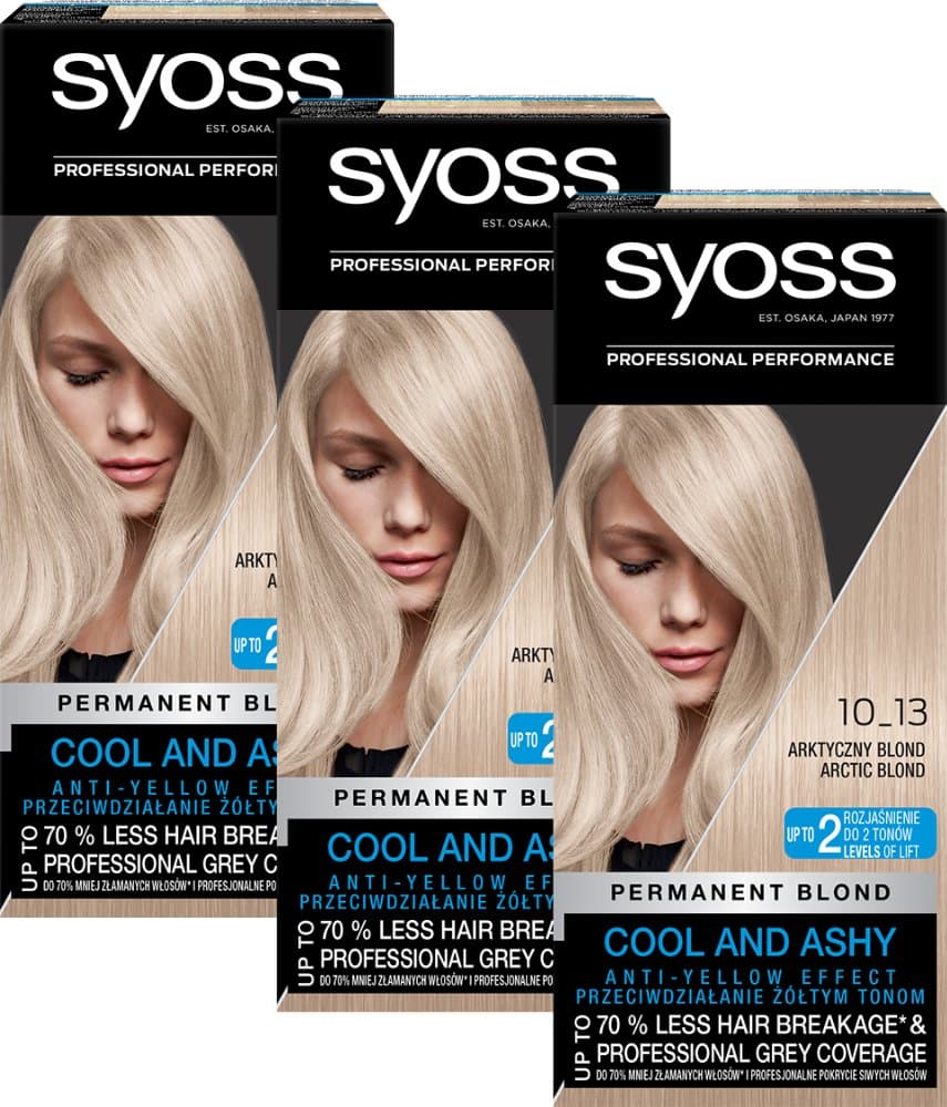 Permanent Color farba do włosów 3x do wlosow arktyczny blond rozjasniajaca