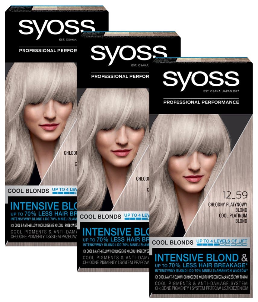 Permanent Color farba do włosów 3x do wlosow platynowy blond rozjasniajaca
