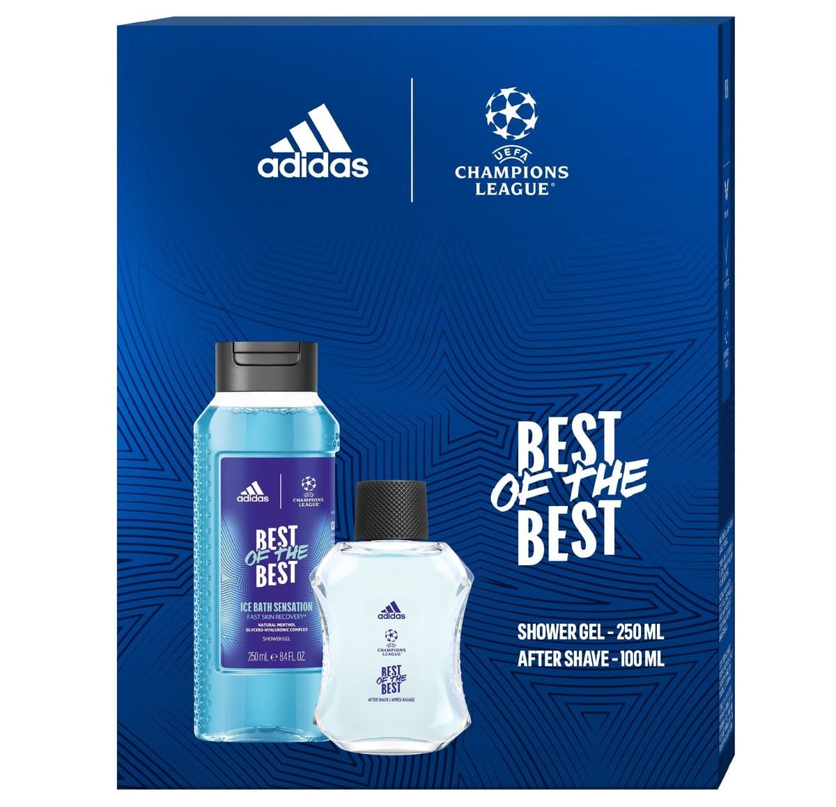 UEFA Best of the Best — zestaw woda po goleniu i żel