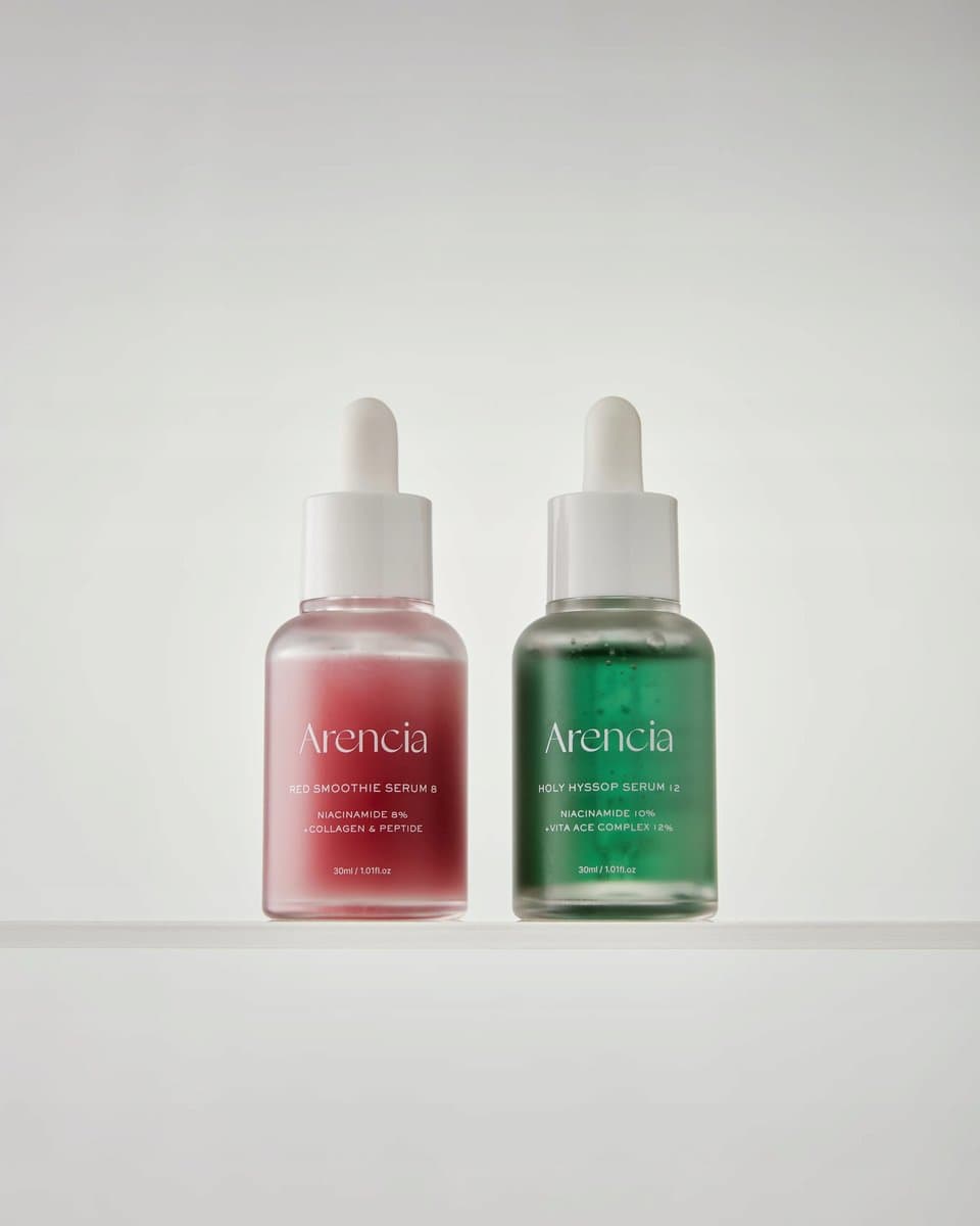 Holy Hyssop Serum 12 + Red Smoothie Serum 8 — zestaw do twarzy
