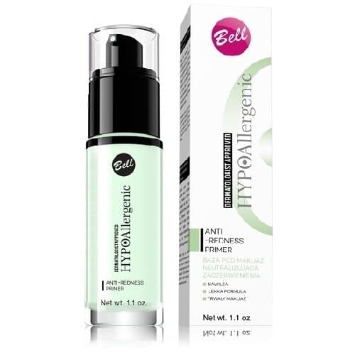 Hypoallergenic, baza pod makijaż neutralizująca zaczerwienienia