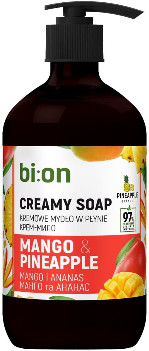 Kremowe mydło w płynie Mango i ananas