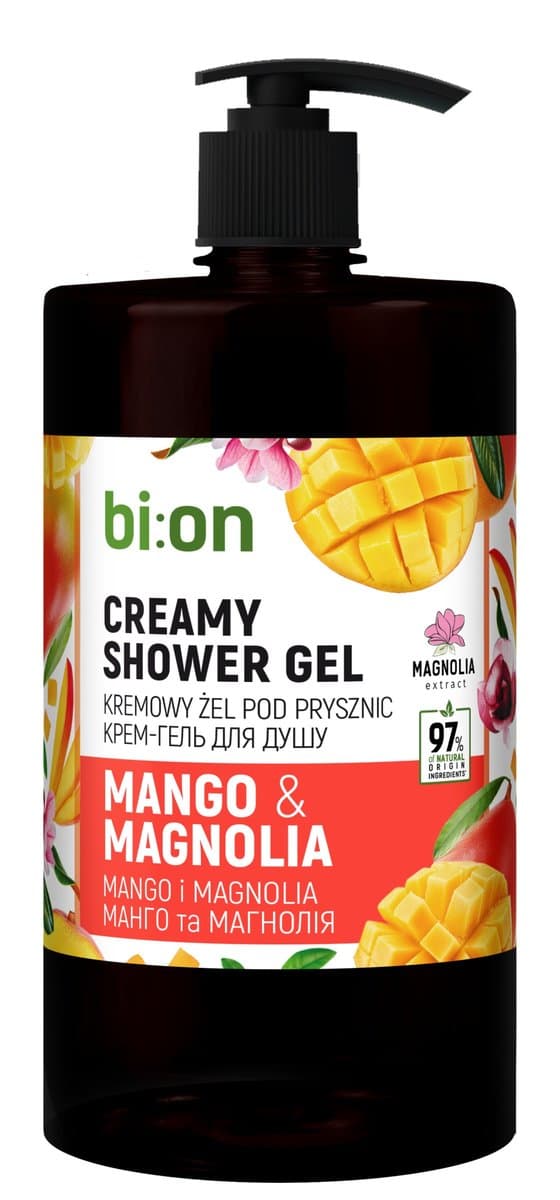 Kremowy żel pod prysznic Mango i magnolia